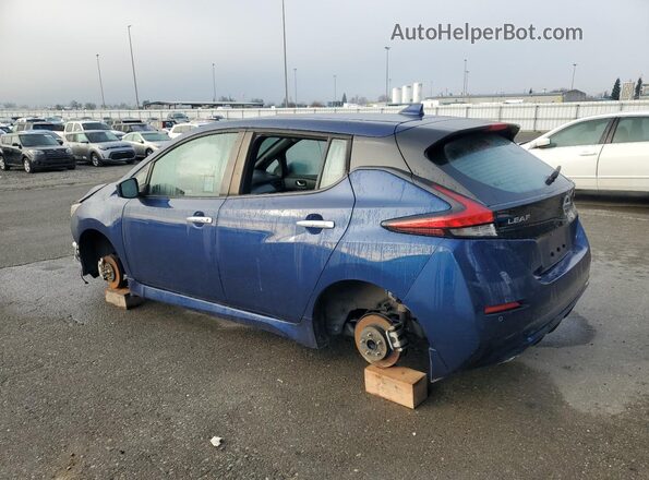 1N4AZ1CP4LC307642 2020 NISSAN LEAF Blue Vista interior de 360 grados