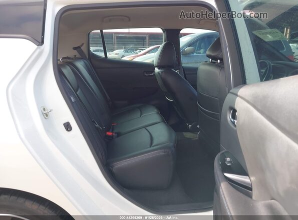 1N4AZ1CP6LC302510 2020 NISSAN LEAF White VIN կոդի պիտակի տեսք