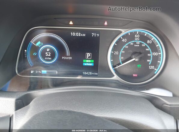 1N4AZ1CP6LC302510 2020 NISSAN LEAF White 