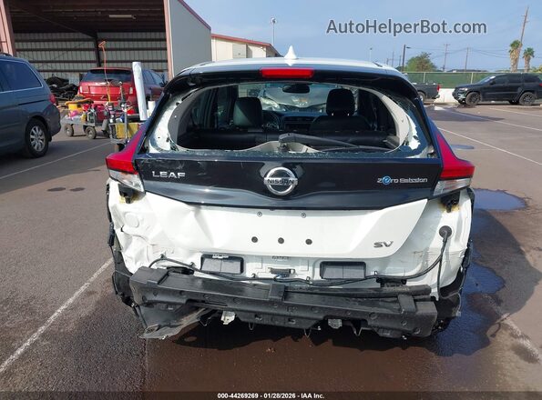 1N4AZ1CP6LC302510 2020 NISSAN LEAF White Դիմացի տեսք