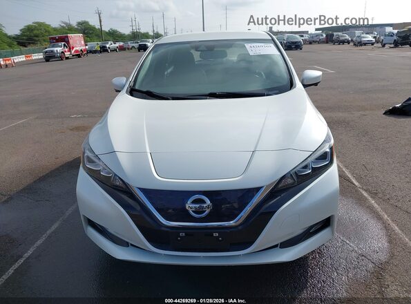 1N4AZ1CP6LC302510 2020 NISSAN LEAF White Սալոնի հետևի տեսք