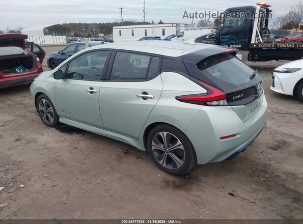 1N4AZ1CP8JC307222 2018 NISSAN LEAF Green 