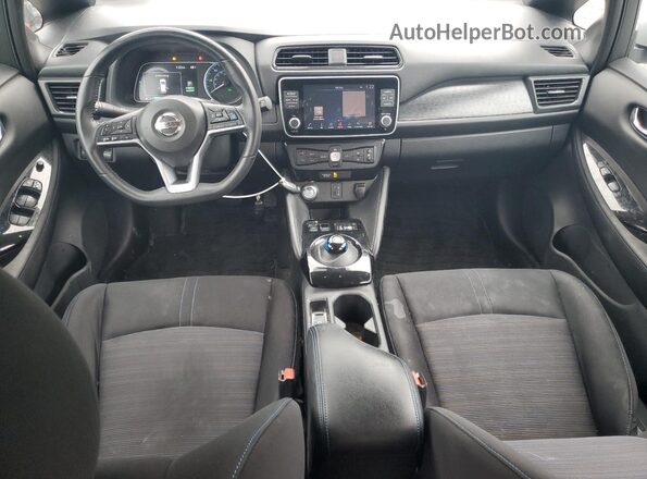 1N4AZ1CP8LC310026 2020 NISSAN LEAF Silver Вид панелі приладів