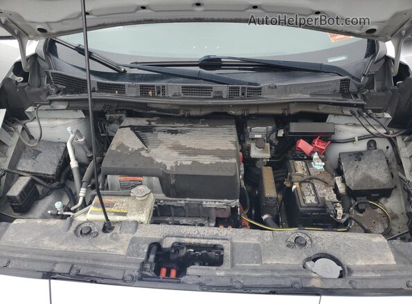 1N4AZ1CP8LC310026 2020 NISSAN LEAF Silver Вид підкапотного простору