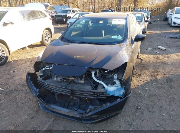 1N4AZ1CV2MC556196 2021 NISSAN LEAF Black Вид спереду