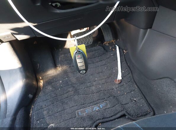 1N4AZ1CV2MC556196 2021 NISSAN LEAF Black Вид панелі приладів