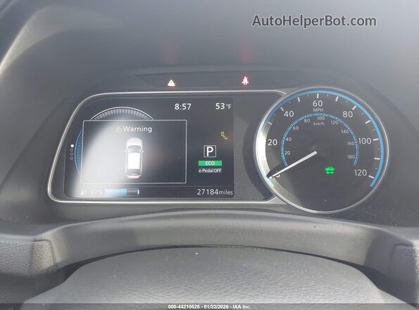 1N4AZ1CV6MC556329 2021 NISSAN LEAF Black Vista de los asientos traseros