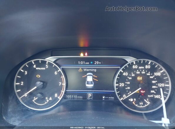 1N4BL4BV0LC134662 2020 NISSAN ALTIMA Blue უკანა სავარძლების ხედი