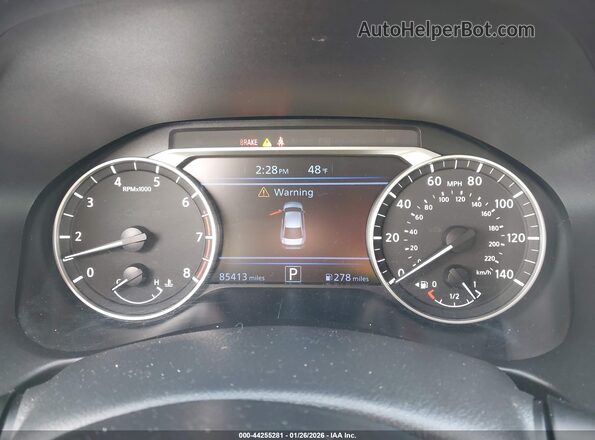 1N4BL4BV2LC120228 2020 NISSAN ALTIMA White Widok tylnych siedzeń