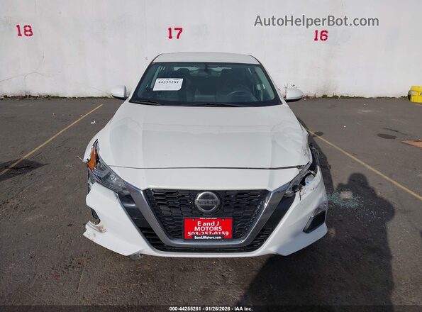 1N4BL4BV2LC120228 2020 NISSAN ALTIMA White Widok zestawu wskaźników