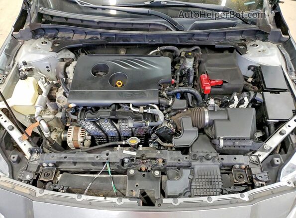 1N4BL4BV4KC104238 2019 NISSAN ALTIMA Silver Widok wnętrza z tyłu