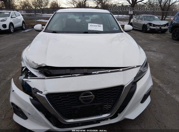 1N4BL4BV6KC116889 2019 NISSAN ALTIMA White Instrument cluster view