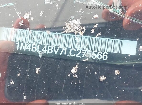 1N4BL4BV7LC275566 2020 NISSAN ALTIMA Серый Вид подкапотного пространства