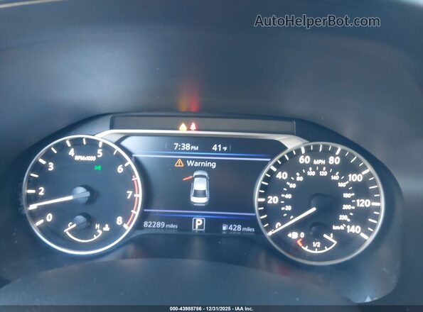 1N4BL4CV3LN318867 2020 NISSAN ALTIMA Black უკანა სავარძლების ხედი