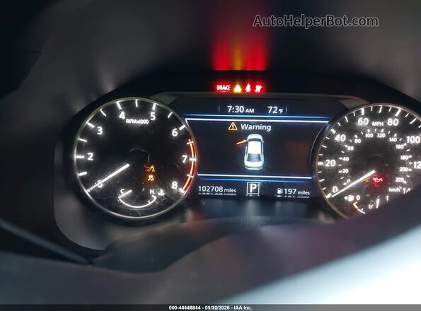1N4BL4CV7LC127741 2020 NISSAN ALTIMA Gray უკანა სავარძლების ხედი