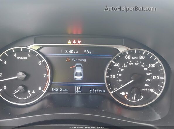 1N4BL4CV7RN402053 2024 NISSAN ALTIMA Light Blue Vista de los asientos traseros