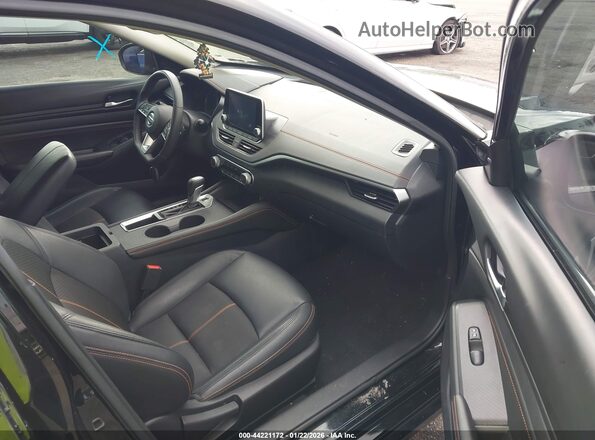 1N4BL4CVXMN372622 2021 NISSAN ALTIMA Black Widok wnętrza z przodu