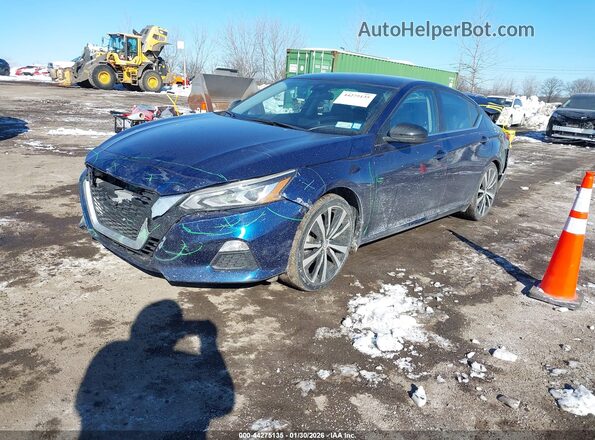 1N4BL4CVXNN324989 2022 NISSAN ALTIMA Синий Передняя левая четверть