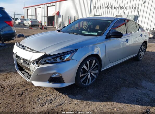 1N4BL4CW0KC177341 2019 NISSAN ALTIMA Gray Առջևի ձախ երեք քառորդ տեսարան