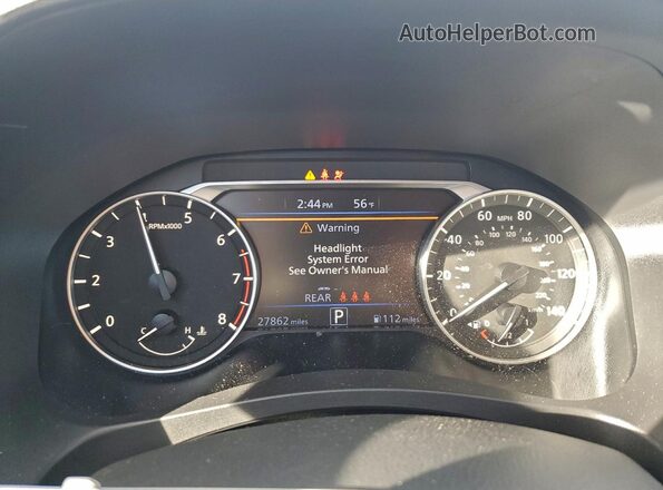 1N4BL4CW1RN404034 2024 NISSAN ALTIMA Black Вид щитка приладів