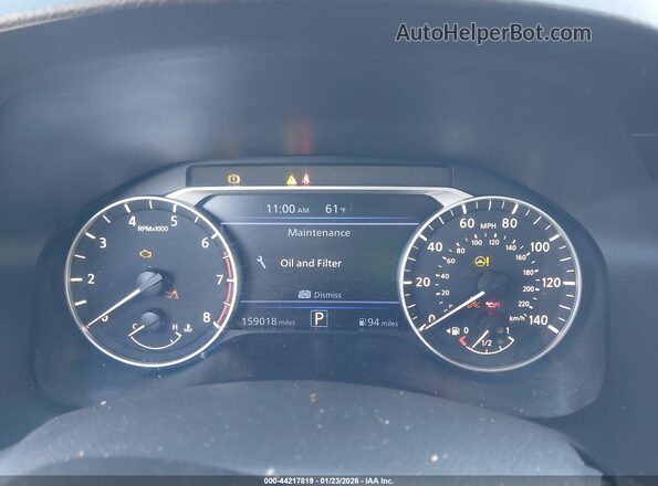1N4BL4DV0KC106677 2019 NISSAN ALTIMA Серебряный Вид задних сидений