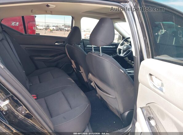 1N4BL4DV2MN332565 2021 NISSAN ALTIMA Black VIN კოდის სტიკერის ხედი