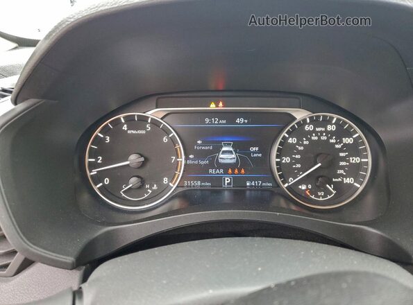 1N4BL4DV4SN382977 2025 NISSAN ALTIMA Белый Вид щитка приборов