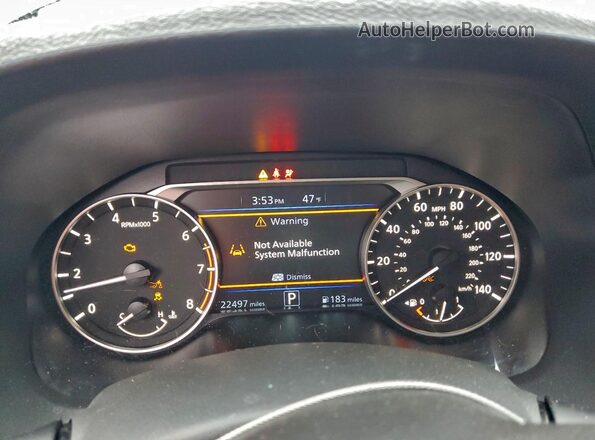 1N4BL4DW0PN415201 2023 NISSAN ALTIMA Black Widok zestawu wskaźników