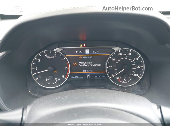 1N4BL4EV5KC182233 2019 NISSAN ALTIMA Black Vista de los asientos traseros