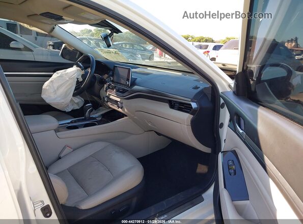 1N4BL4EV7LN309652 2020 NISSAN ALTIMA White Vista interior delantera