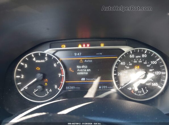 1N4BL4EV7LN309652 2020 NISSAN ALTIMA White Vista de los asientos traseros