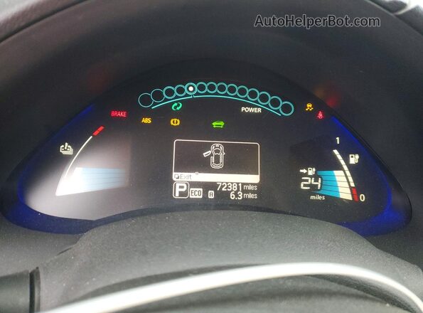 1N4BZ0CP0HC306865 2017 NISSAN LEAF Burgundy 
