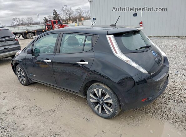 1N4BZ0CP1GC304170 2016 NISSAN LEAF Black Tył lewy