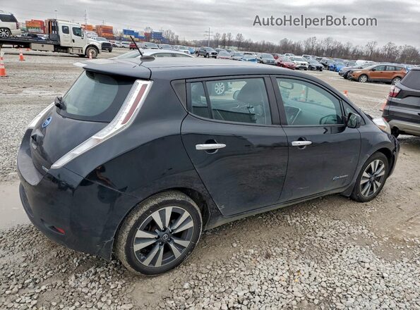 1N4BZ0CP1GC304170 2016 NISSAN LEAF Black Tył prawy