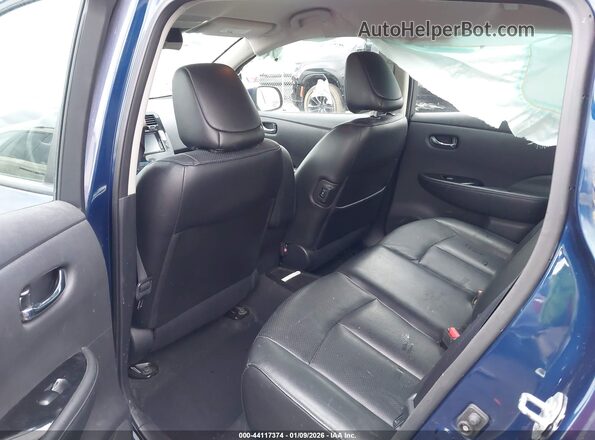 1N4BZ0CP1GC312480 2016 NISSAN LEAF Blue Вид наклейки з VIN-кодом