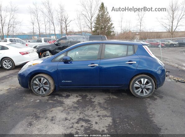 1N4BZ0CP1GC312480 2016 NISSAN LEAF Blue Панорамний вид салону 360°