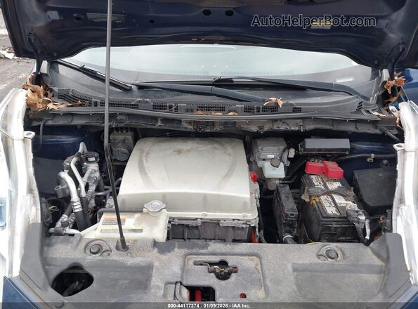 1N4BZ0CP1GC312480 2016 NISSAN LEAF Blue Вид ззаду