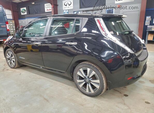 1N4BZ0CP1GC314293 2016 NISSAN LEAF Black უკანა მარცხენა