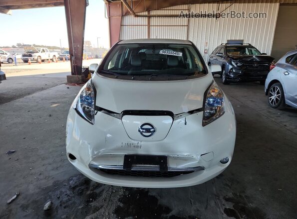 1N4BZ0CP2GC306493 2016 NISSAN LEAF White Widok z przodu