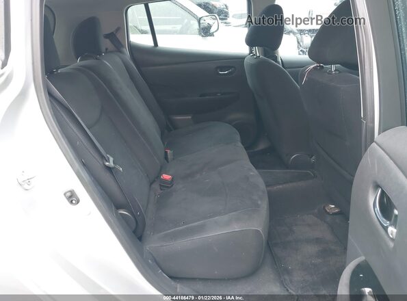 1N4BZ0CP2HC305040 2017 NISSAN LEAF Silver VIN კოდის სტიკერის ხედი