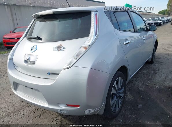 1N4BZ0CP2HC305040 2017 NISSAN LEAF Silver უკანა მარჯვენა