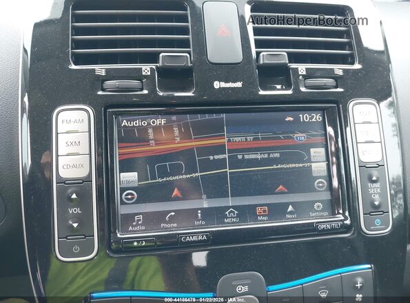 1N4BZ0CP2HC305040 2017 NISSAN LEAF Silver 
