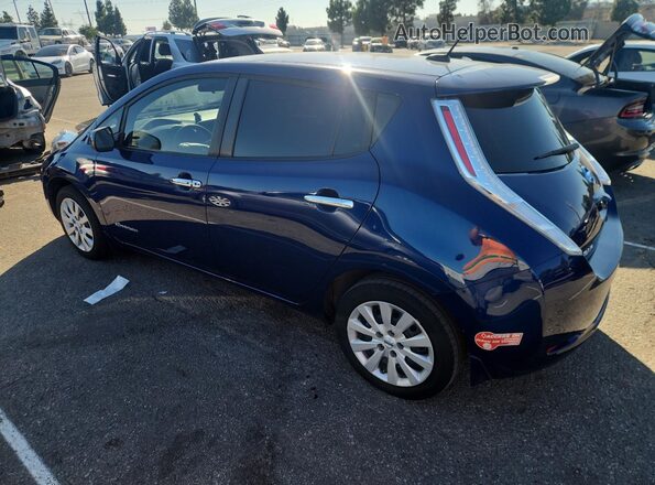 1N4BZ0CP2HC306219 2017 NISSAN LEAF Синий 