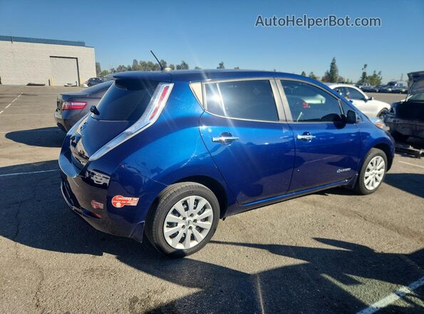 1N4BZ0CP2HC306219 2017 NISSAN LEAF Синий 