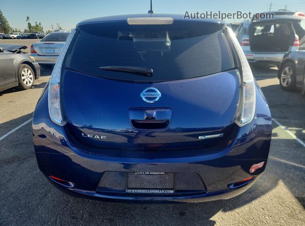 1N4BZ0CP2HC306219 2017 NISSAN LEAF Синий 