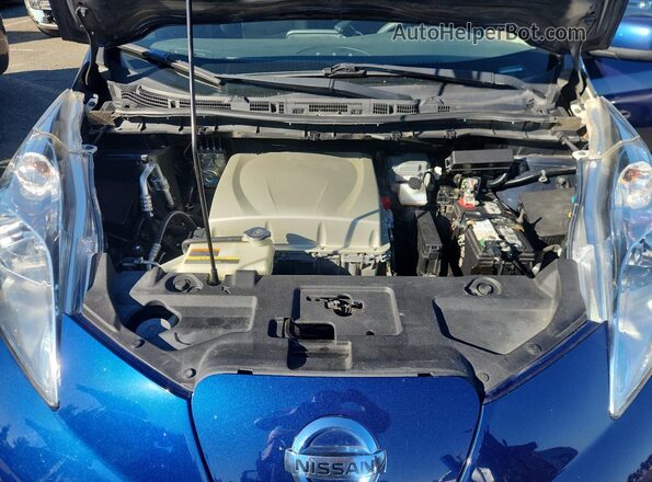 1N4BZ0CP2HC306219 2017 NISSAN LEAF Синий 