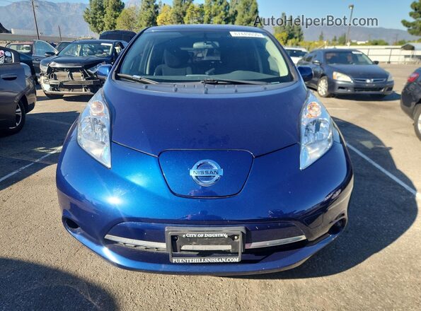 1N4BZ0CP2HC306219 2017 NISSAN LEAF Синий 