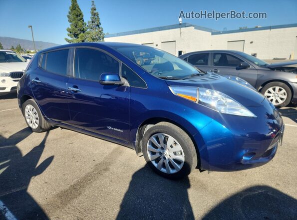 1N4BZ0CP2HC306219 2017 NISSAN LEAF Синий 