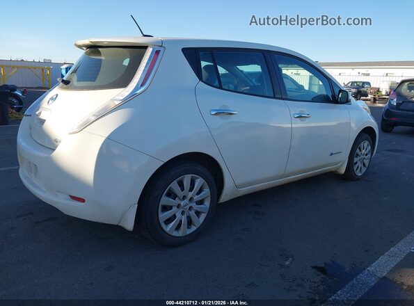 1N4BZ0CP4HC300079 2017 NISSAN LEAF White Հետևի աջ