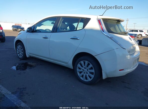 1N4BZ0CP4HC300079 2017 NISSAN LEAF White Հետևի ձախ